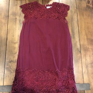 Maroon Dress